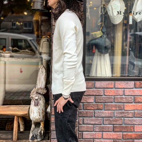 HIGHWAY NINE ハイウェイナイン C-NECK ハニカムサーマル L/S Tee(4005)