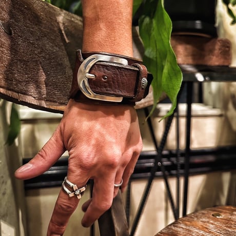Dutch Leather Company × MASAYOSHI / M bracelet (limited)