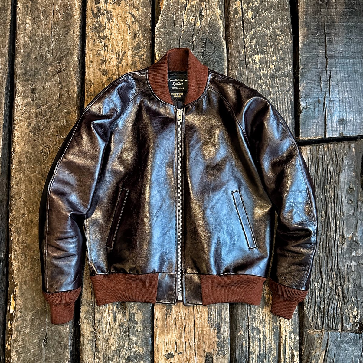 FOUNTAINHEAD LEATHER【LAMBDA/ ラムダ】【BROWN】2025年11 FOUNTAINHEAD LEATHER【LAMBDA/ ラムダ】【BROWN】2025年11