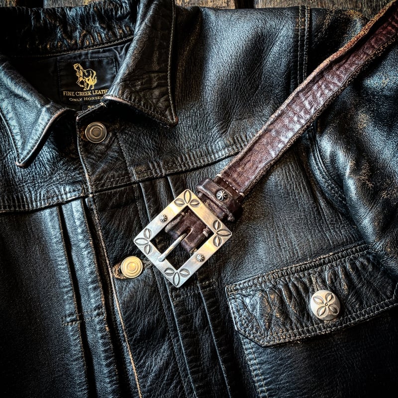 Dutch Leather Company Tony Belt サイズ34 Dutch Leather Company × MASAYOSHI / Tony belt |