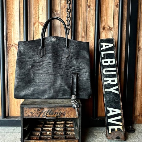 Dutch Leather Company × MASAYOSHI T T Bag【BLACK series】８月末入荷！！ご予約！！