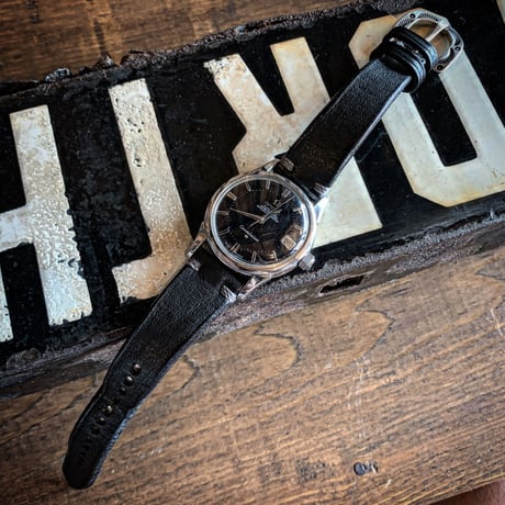 Dutch Leather Company ×  MASAYOSHI Watch belt【BLACK series】