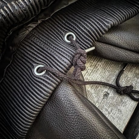 MOSSIR【Lender / ﾚﾝﾀﾞｰ】washable leather sweat pants(ﾌｧｲﾝｸﾘｰｸ)