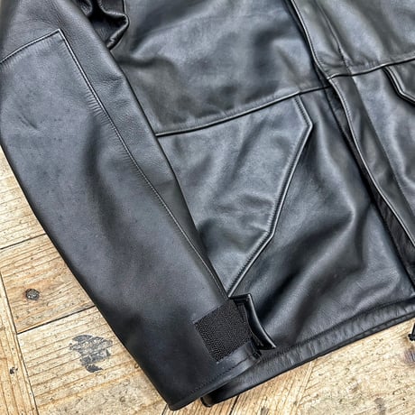 MOSSIR【MARTIAL / ﾏｰｼｬﾙ】waterproof leather Parker Jacket (ﾌｧｲﾝｸﾘｰｸ) 2026年2月末～2026年10月末入荷予定！！