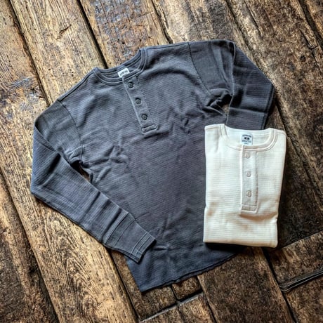 HIGHWAY NINE ハイウェイナイン H-NECK ハニカムサーマル L/S Tee(6005)
