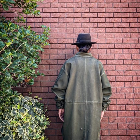 CWORKS【Ltail / ﾙﾃｰﾙ】Leather M65 fishtail（OLIVE）(FINE CREEK ) 2025年10月末～2026年6月末入荷予定！！ご予約