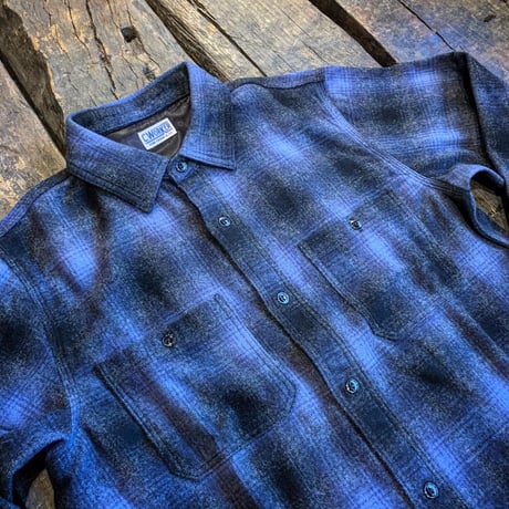 CWORKS 【Jaime /wool shirt】  (FINE CREEK )
