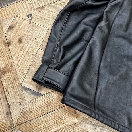 MOSSIR【MARTIAL / ﾏｰｼｬﾙ】waterproof leather Parker Jacket (ﾌｧｲﾝｸﾘｰｸ) 2026年2月末～2026年10月末入荷予定！！