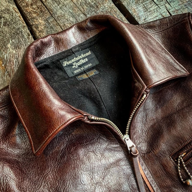 FOUNTAINHEAD LEATHER Alpha ブラウン36 FOUNTAINHEAD LEATHER【Alpha / ｱﾙﾌｧ】【BROWN】 | ・ ・