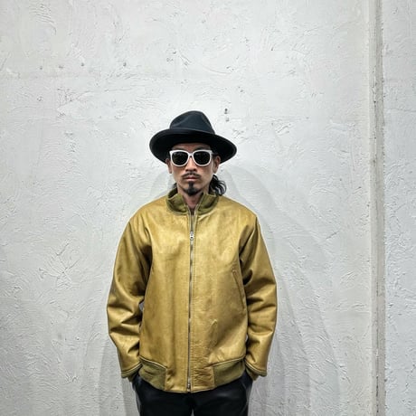 CWORKS【BERNIE】Leather Tanker jacket 2027年10月末〜2028年4月末入荷予定！！ご予約