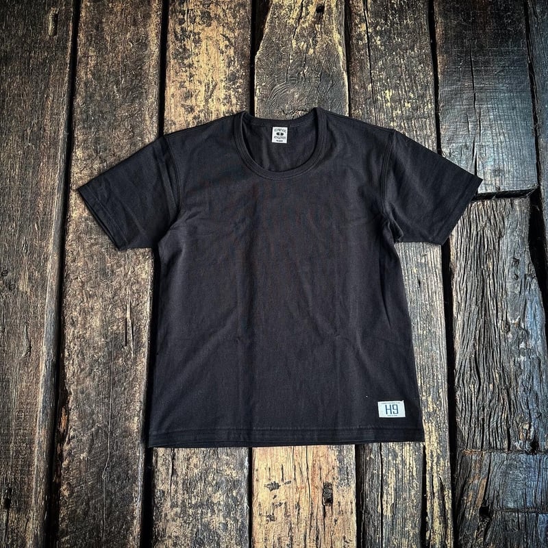 HIGHWAY NINE ハイウェイナイン U-NECK 20/-TENJIKU S/S Te