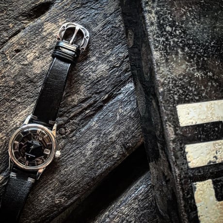 Dutch Leather Company ×  MASAYOSHI Watch belt【BLACK series】