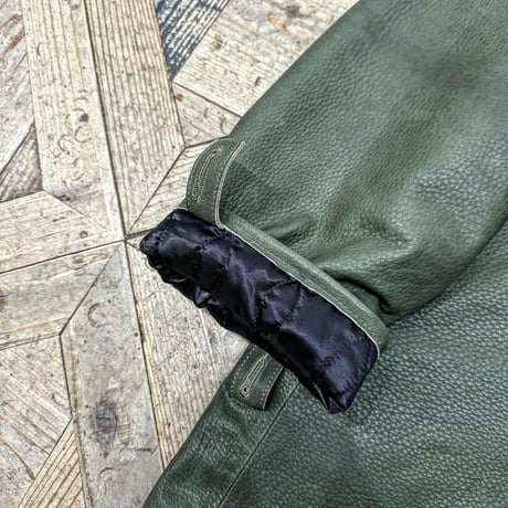 CWORKS【Lin /ﾘﾝ】Leather M65用 liner（OLIVE）(FINE CREEK )