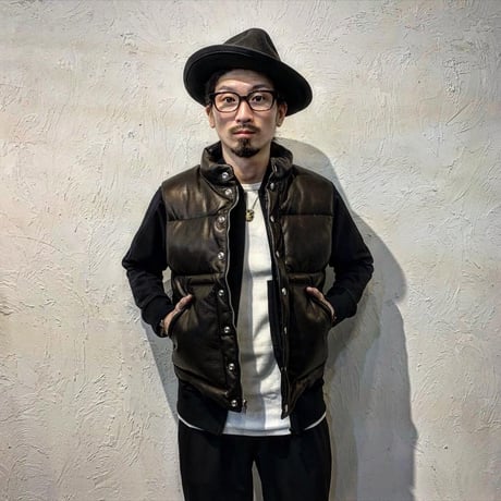 FINE CREEK ＆CO【Law / ロー】ﾚｻﾞｰﾀﾞｳﾝﾍﾞｽﾄ（BLACK) 2026年11月末〜2027年2月末入荷予定分！！ご予約