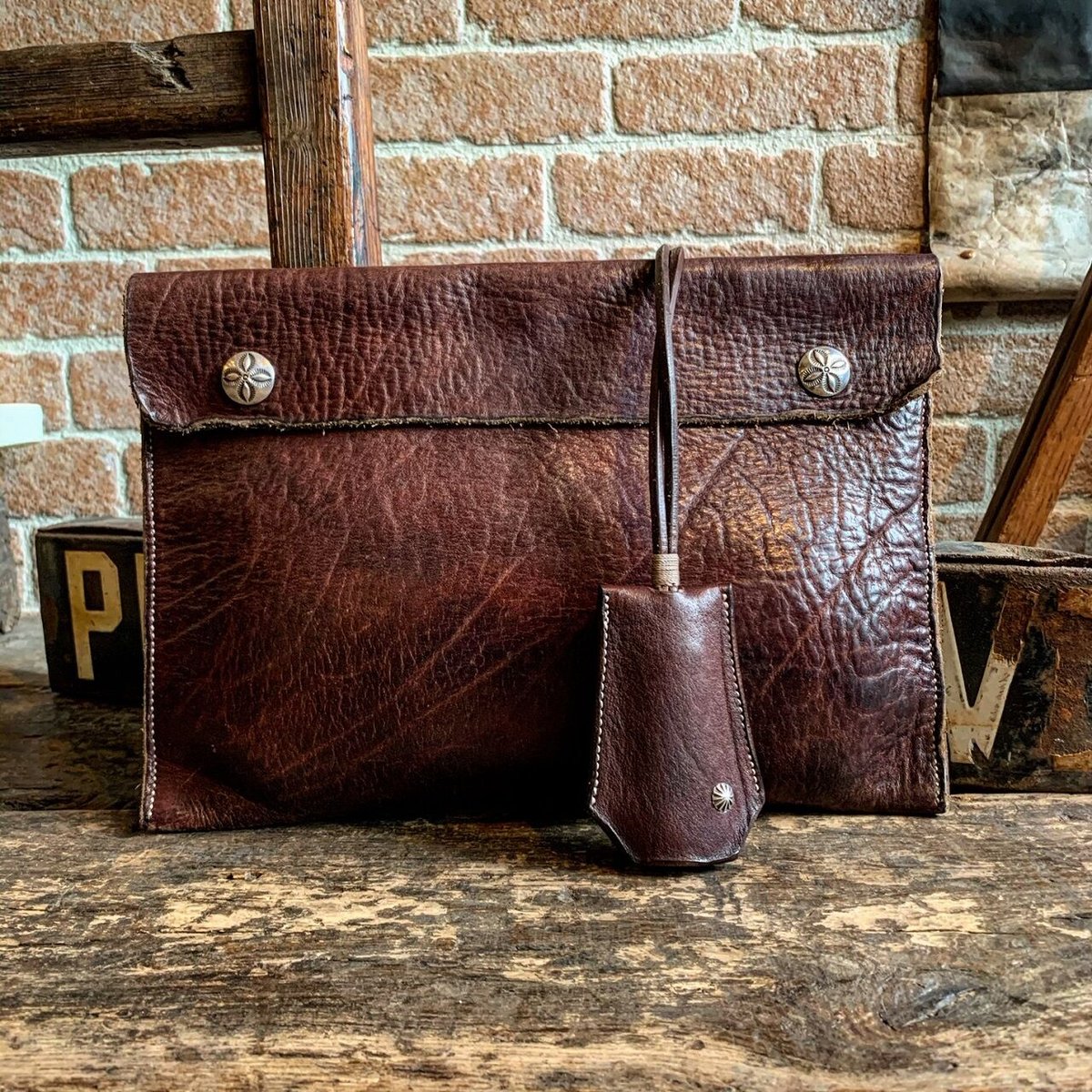 Dutch Leather Company × MASAYOSHI 【Lighter Sac Dutch Leather Company × MASAYOSHI 【Lighter Sac