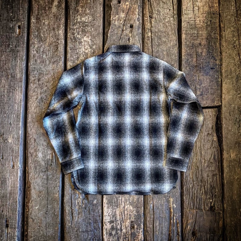 CWORKS 【Jaime /wool shirt】 (FINE CREEK ) | ・ ・