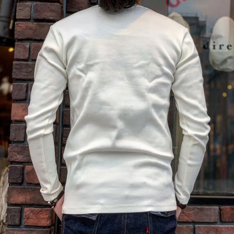 HIGHWAY NINE ハイウェイナイン U-NECK RIB L/S Tee(1005)