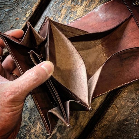 Dutch Leather Company ×  MASAYOSHI garcon wallet  middle