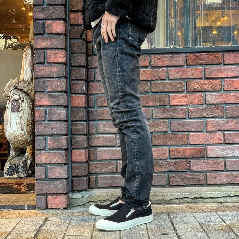 希少　HIGHWAY NINE ハイウェイナイン　ストレッチブラックスキニー　L HIGHWAY NINE ハイウェイナイン STRETCH BLACK SKINY(3007)