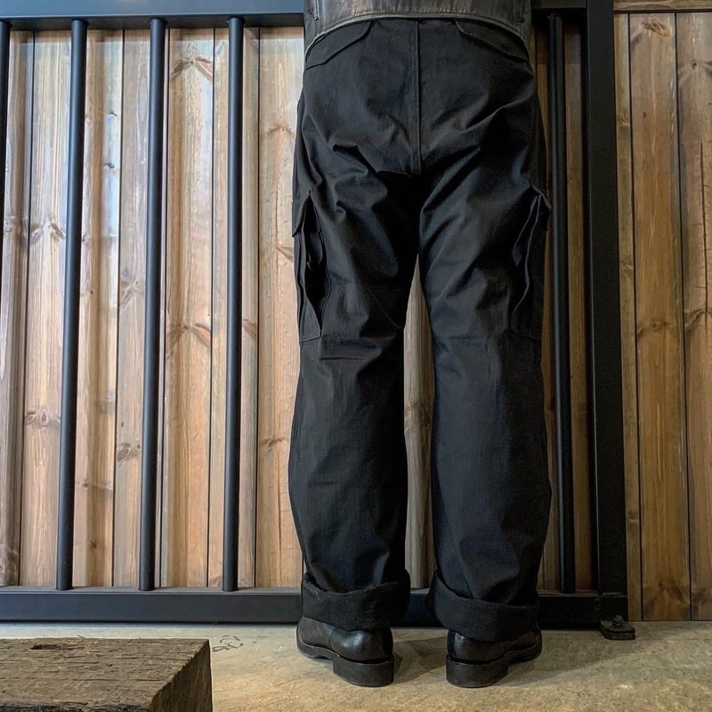 MOSSIR equipment ブラック スラックス パンツ