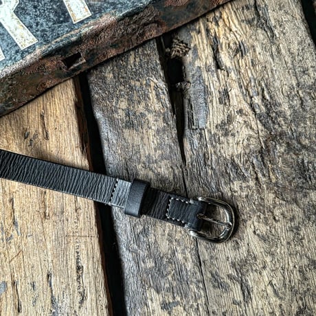 Dutch Leather Company  / Rusted long belt【BLACK series】11月末入荷予定！！ご予約  ！！