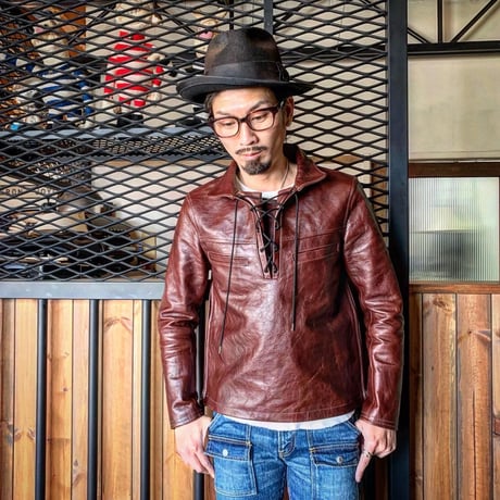 FOUNTAINHEAD LEATHER【Epsilon / ｲﾌﾟｼﾛﾝ 】【BROWN】