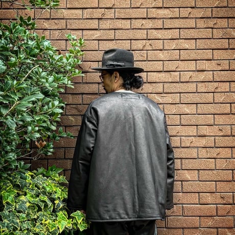 CWORKS【Lin /ﾘﾝ】Leather M65用 liner（BLACK）(FINE CREEK )