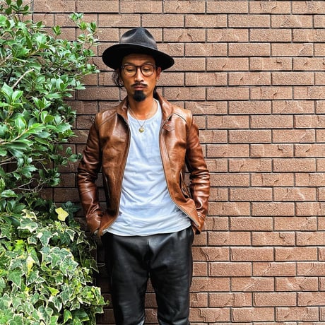 FINE CREEK ＆CO【Rosen jacket / ﾛｰｾﾞﾝｼﾞｬｹｯﾄ】 zip cossack (horse) BROWN