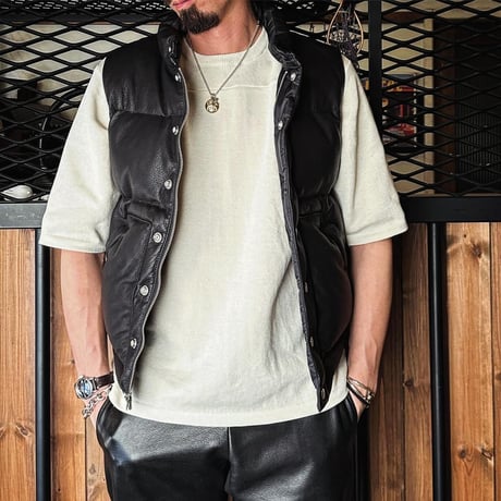 MOSSIR(モシール)【Rodgrrs / football  Knit TEE】 (FINE CREEK )