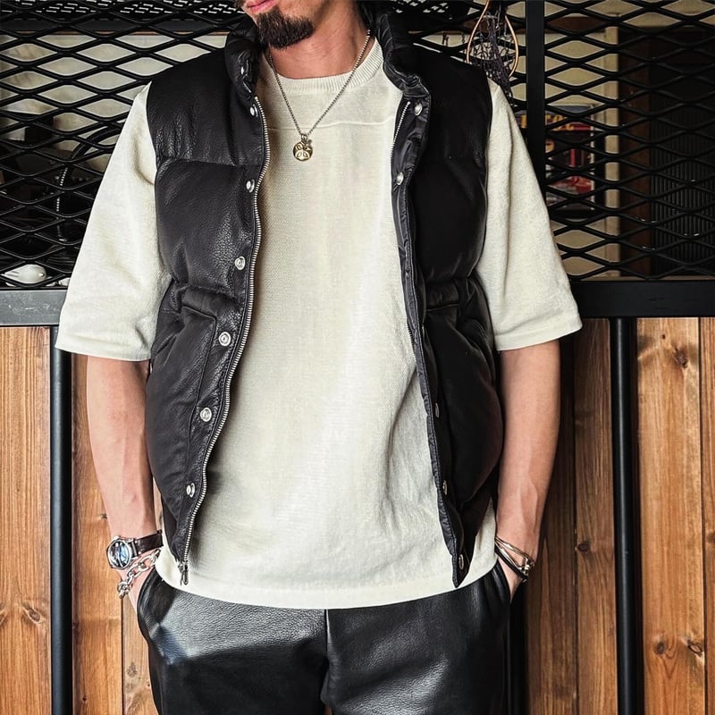 MOSSIR(モシール)【Rodgrrs / football Knit TEE】 (FIN