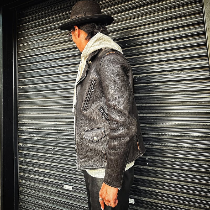 HIGHWAY NINE ブラック ジップアップパーカー M ハイウェイナイン HIGHWAY NINE ハイウェイナイン 9oz 裏起毛 フルジップパーカー (53005)