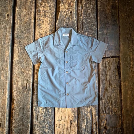 MOSSIR(モシール)【John/ Supplex S/S open collar shirt】 (FINE CREEK )