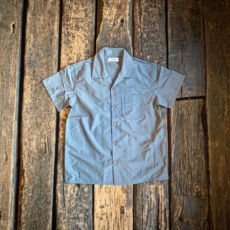 MOSSIR(モシール)【John/ Supplex S/S open collar shir