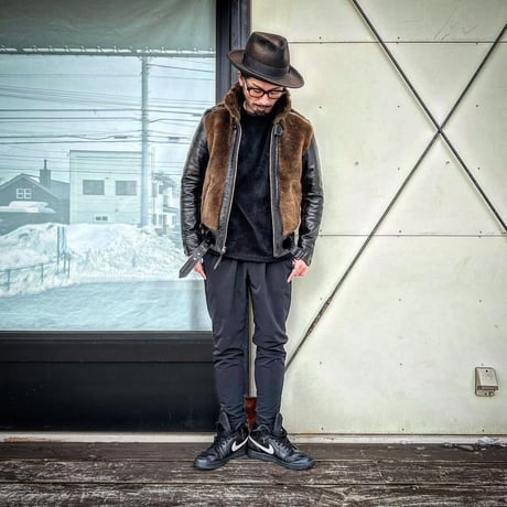 FOUNTAINHEAD LEATHER【THETA/ ｼｰﾀ】【BLACK】