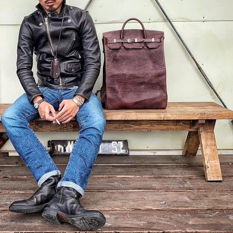 FINE CREEK LEATHERS【Leon / レオン】(Custom) (BLACK)　2027年11月末～2028年9月末入荷予定分！！ご予約