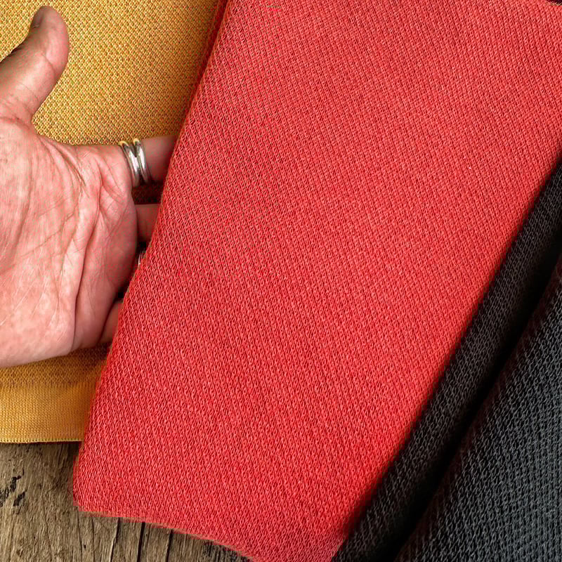 MOSSIR(モシール)【New Jersey / リンガー Knit TEE】 (FINE