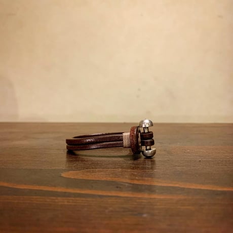 Dutch Leather Company × MASAYOSHI array bracelet
