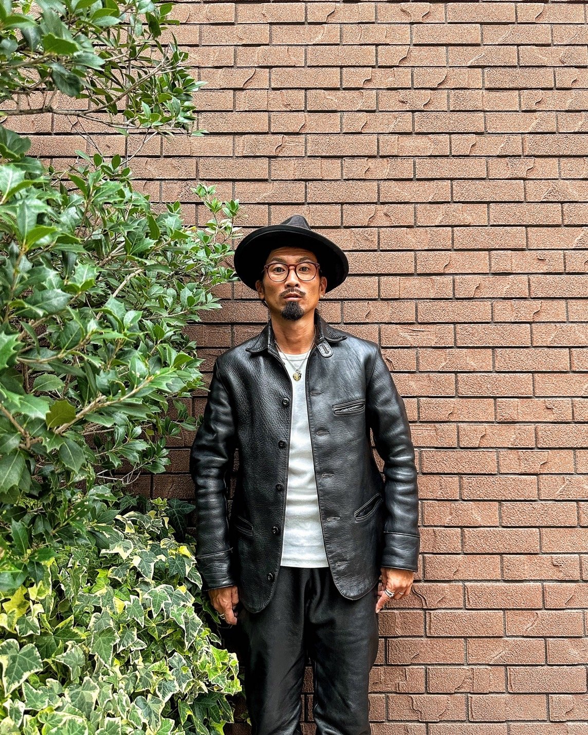 FINE CREEK LEATHERS ブラックレザージャケット 42 FINE CREEK LEATHERS【KEY LOCK/ｷｰﾛｯｸ】2026年10月末～20