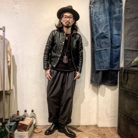 CWORKS 【Meyer  /Two Tuck Work Pants】(FINE CREEK )