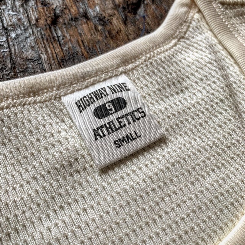HIGHWAY NINE ハイウェイナイン U-NECK ハニカムサーマル L/S