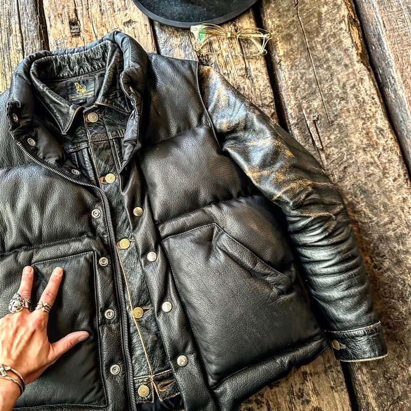 FINE CREEK ＆CO【Law / ロー】ﾚｻﾞｰﾀﾞｳﾝﾍﾞｽﾄ（BLACK) 202