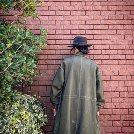 CWORKS【Ltail / ﾙﾃｰﾙ】Leather M65 fishtail（OLIVE）(FINE CREEK ) 2025年10月末～2026年6月末入荷予定！！ご予約