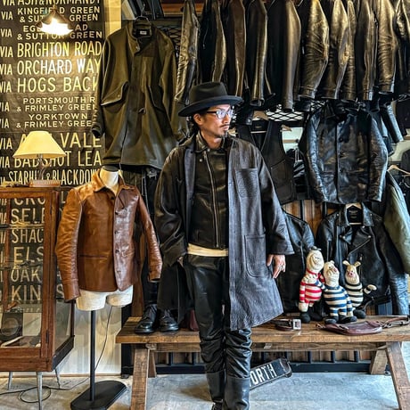 CWORKS【Agent  / ｴｰｼﾞｪﾝﾄ】Deer  shop coat (FINE CREEK)