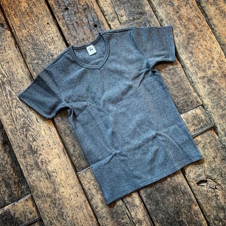 HIGHWAY NINE ハイウェイナイン V-NECK RIB S/S Tee(7006)