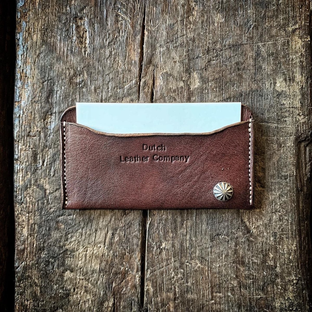 Dutch Leather Company × MASAYOSHI card case | ・