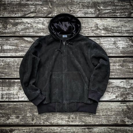 CWORKS【Crispy / ｸﾘｽﾋﾟｰ 】Deer suede (BLACK)(FINE CREEK )