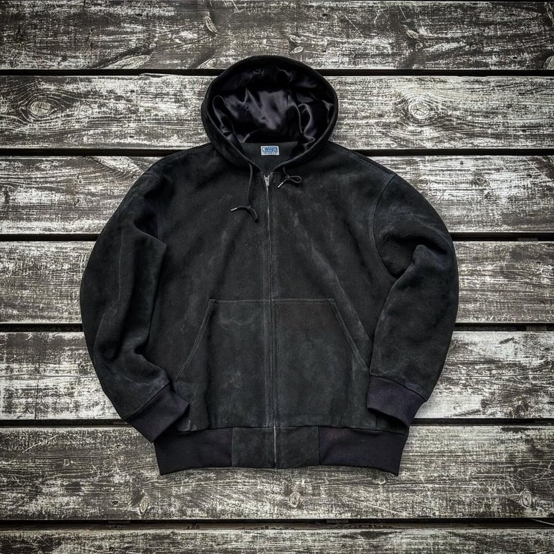 CWORKS【Crispy / ｸﾘｽﾋﾟｰ 】Deer suede (BLACK)(FINE