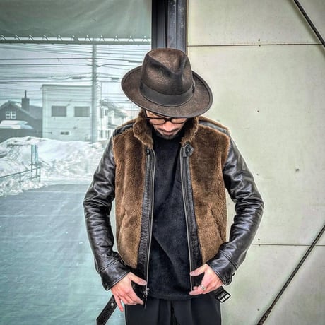 FOUNTAINHEAD LEATHER【THETA/ ｼｰﾀ】【BLACK】