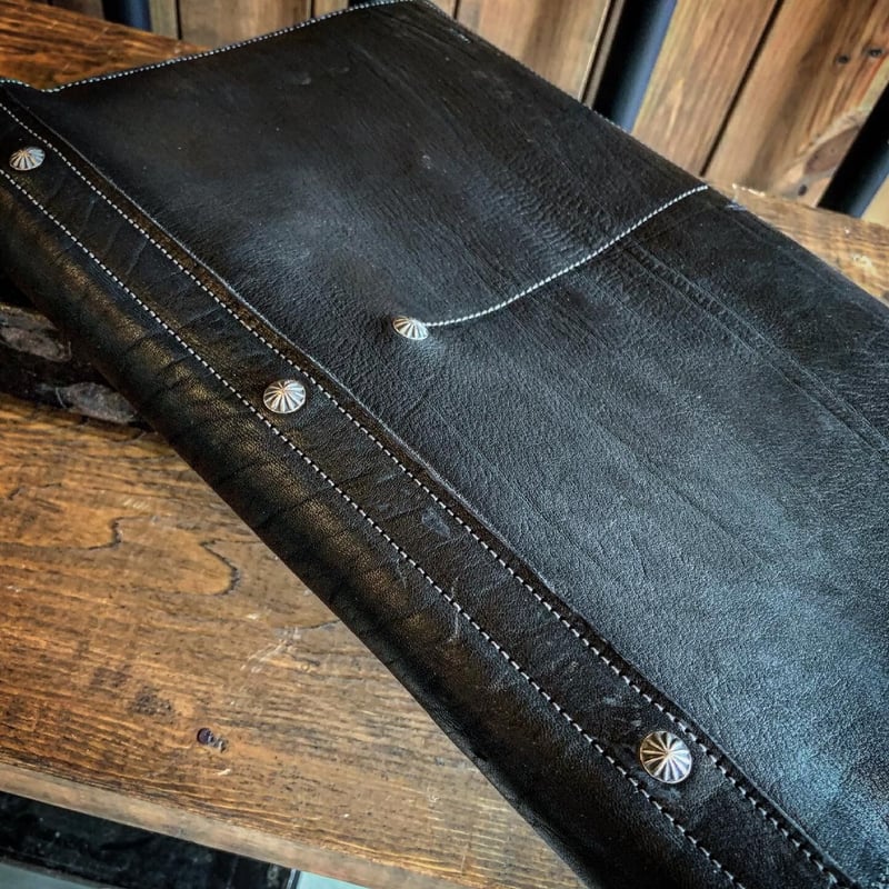 Dutch Leather Company × MASAYOSHI clutch bag（L）