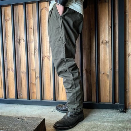 CWORKS 【Falk/Two Tuck Chino Work Pants】
